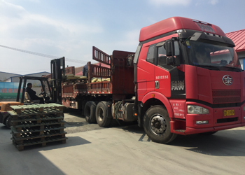 菏澤銀座地下停車場(chǎng)材料發(fā)貨30噸